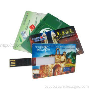 Promotional credit card usb flash drives